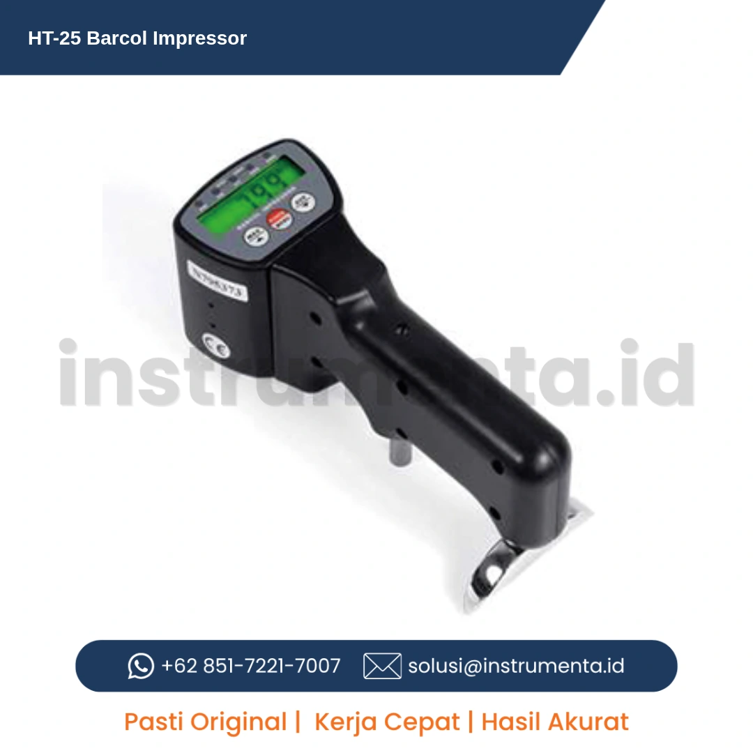 Official Supplier HT-25 Barcol Impressor Alat Ukur Kekerasan Material Aluminium dan Plastik Rigid Portabel